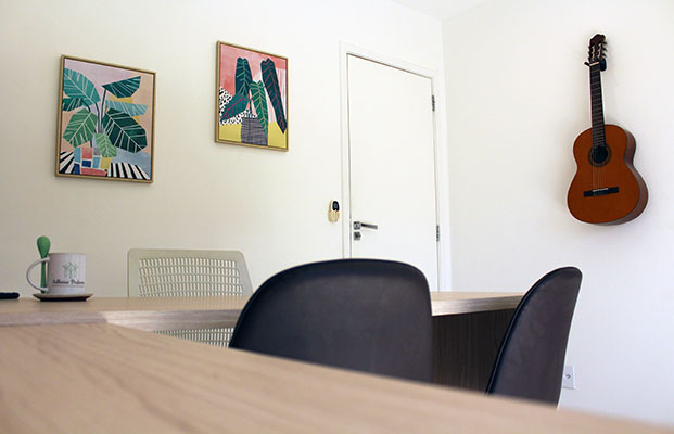 Foto do espaço de atendimento