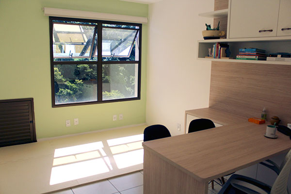 Foto do espaço de atendimento